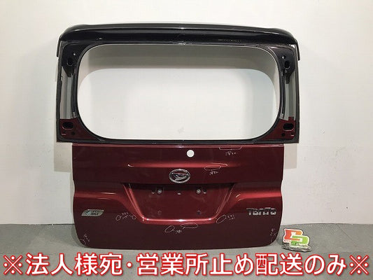 タント/LA600S/LA610S 純正 リアゲート/バックドア/リアハッチ 67500-B2080 ファイアークォーツレッドメタリック カラーNo.R67 (119580)