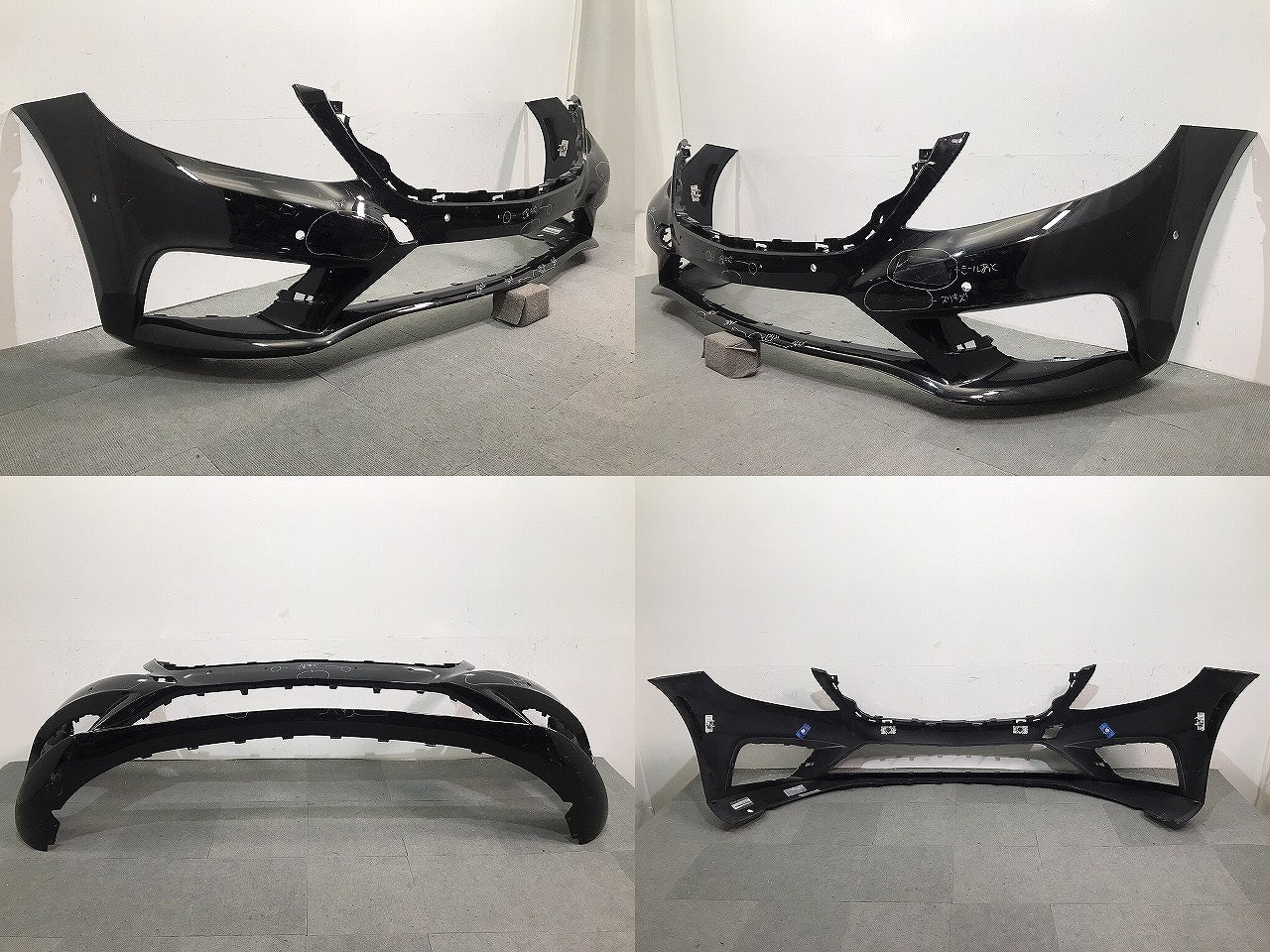 Sクラス AMG/W222 純正 前期 フロントバンパー A222 885 11 25 ブラック メルセデスベンツ (119606)