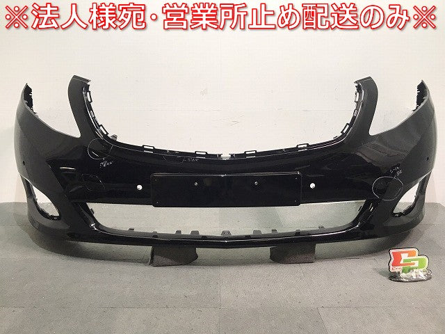 Vクラス/W447 純正 フロントバンパー A447 880 00 25 オブシディアンブラック カラーNo.197 メルセデスベンツ (119611)