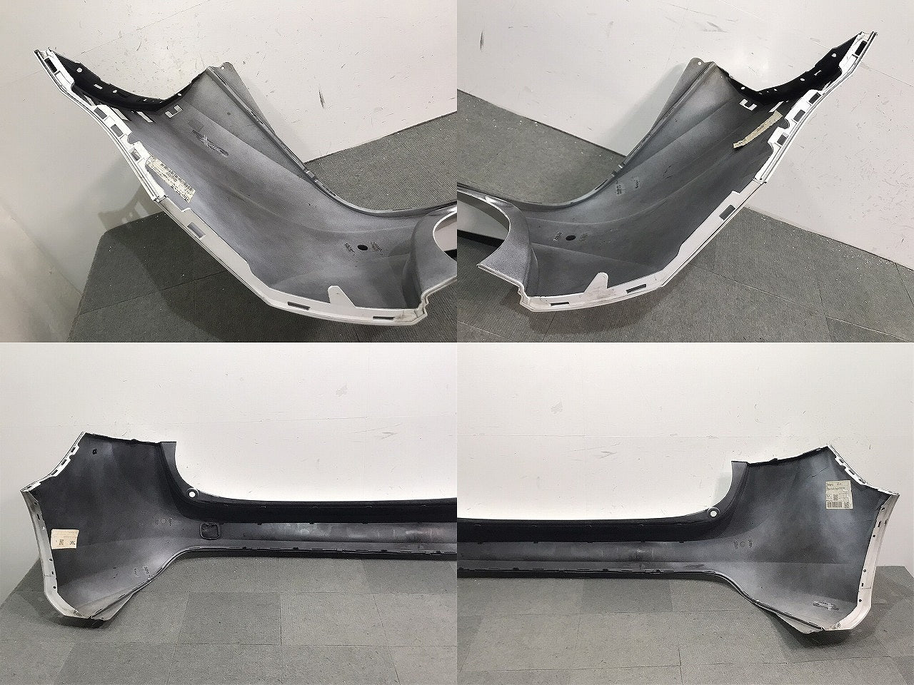 V60/FB/FD系 純正 リアバンパー 31265263 39844087 クリスタルホワイトパール カラーNo.707 ボルボ (119614)