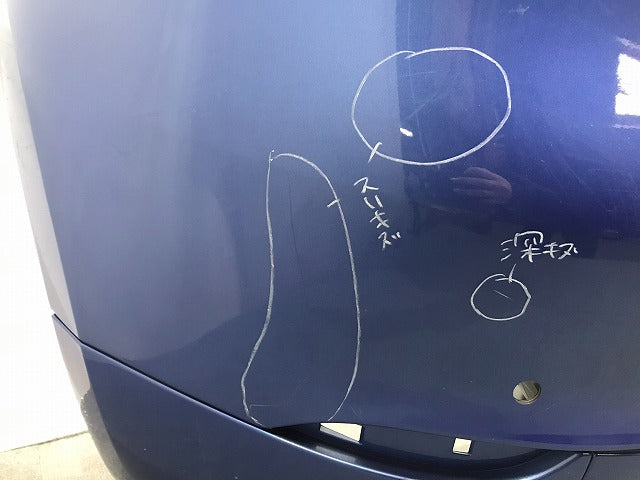 メガーヌ MEGANE/ZM4R GTライン 純正 リアバンパー 850220009R/850B24557R ブルーマルトＭ カラーNo.RNT ルノー (119746)