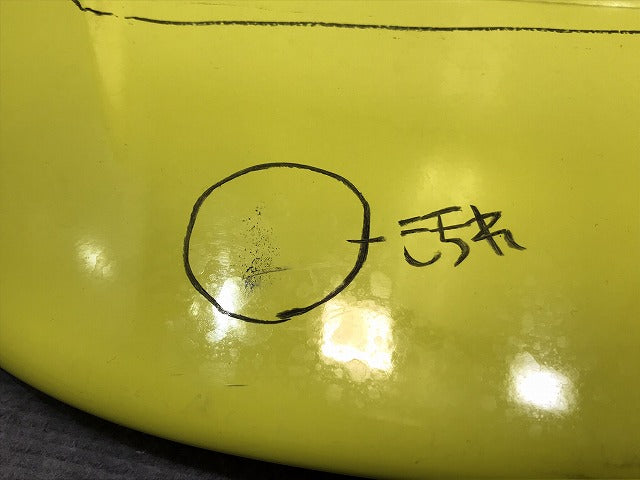 スイフト スポーツ/ZC32S 純正 リアゲートスポイラー/リアウィング 83980-71L0 チャンピオンイエロー４ カラーNo.ZFT スズキ (119760)
