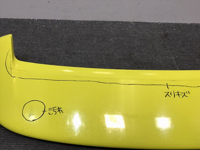 スイフト スポーツ/ZC32S 純正 リアゲートスポイラー/リアウィング 83980-71L0 チャンピオンイエロー４ カラーNo.ZFT スズキ (119760)