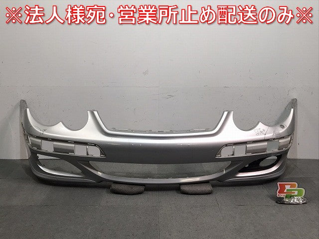 Cクラス/W203/2000-2007 純正 フロントバンパー A203 885 32 25/A2038853225 シルバー メルセデスベンツ (119927)