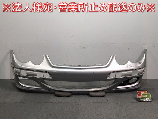 Cクラス/W203/2000-2007 純正 フロントバンパー A203 885 32 25/A2038853225 シルバー メルセデスベンツ (119927)
