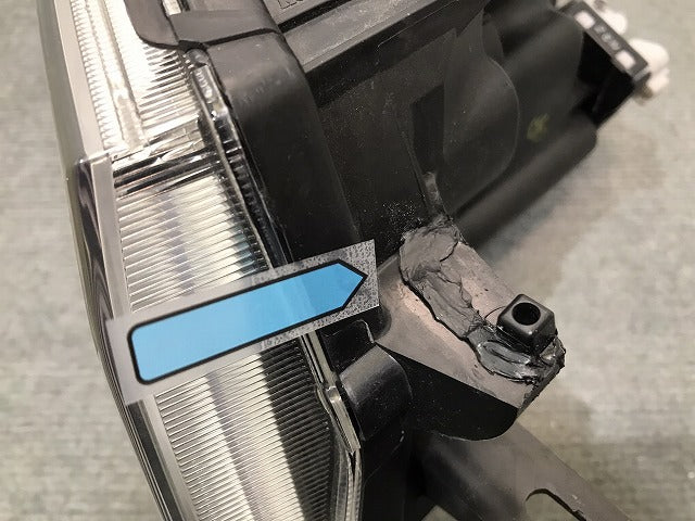 パレット/ルークス/MK21S/ML21S 純正 右ヘッドライト/ランプ キセノン HID レベライザー AFS無 刻印B KOITO 100-59207 35120-82K31(120045)