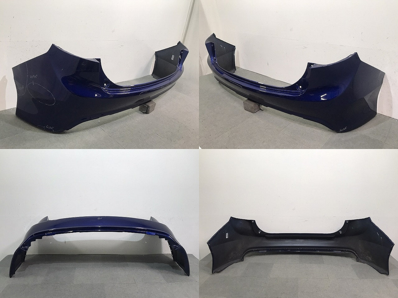 ジェイド JADE/FR4/FR5 純正 リアバンパー 71501-T4R-0000 コバルトブルーパール カラーNo.B553P ホンダ HONDA (120057)
