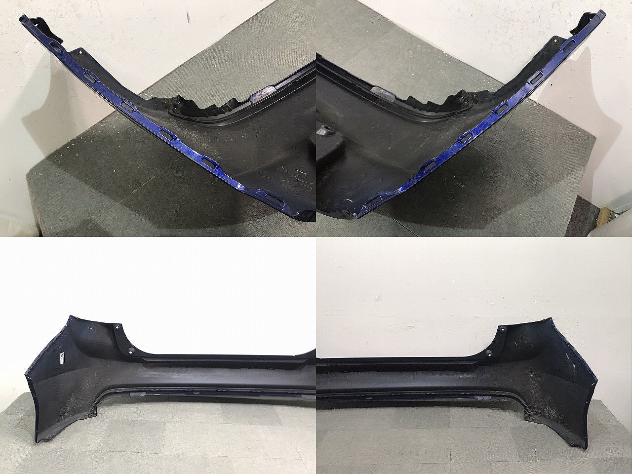 ジェイド JADE/FR4/FR5 純正 リアバンパー 71501-T4R-0000 コバルトブルーパール カラーNo.B553P ホンダ HONDA (120057)