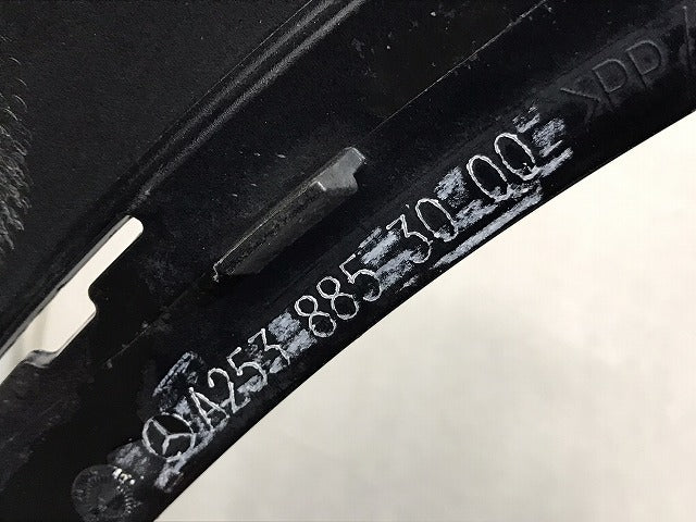 GLCクラス/AMG/X253/2016-2019 純正 フロントバンパー A253 885 30 00/A2538853000 オブシディアンブラック カラーNo.197 ベンツ (120125)