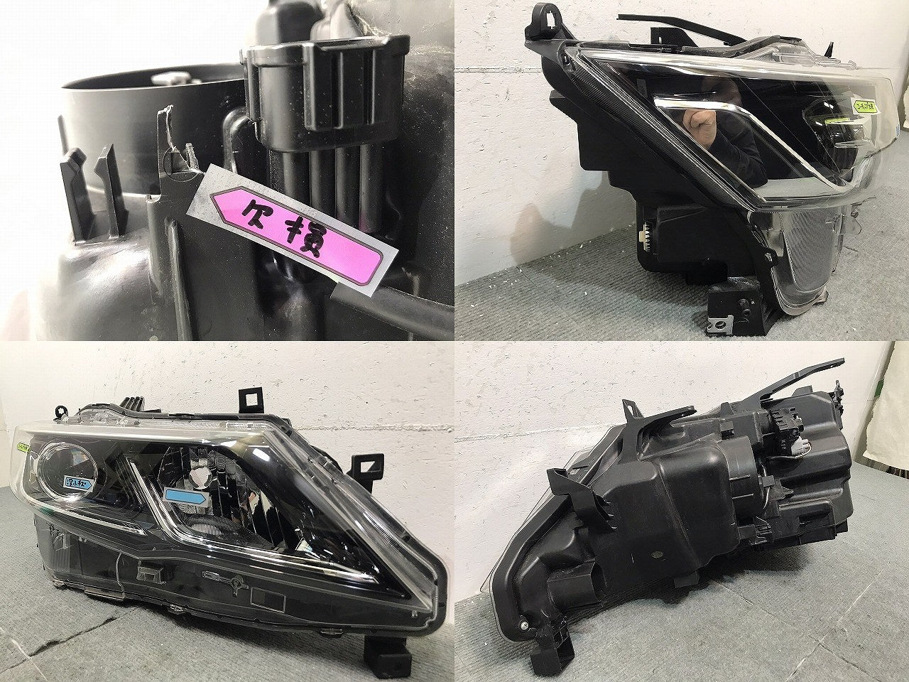 セレナ ハイウェイスター/S/X/G/XV/C27/GC27/GFC27/GNC27/GFNC27 純正 前期 右ヘッドライト/LED 刻印Z 100-23721 26025-5TF5A(120212