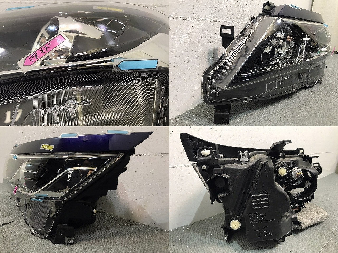 セレナ ハイウェイスター/S/X/G/XV/C27/GC27/GFC27/GNC27/GFNC27 純正 前期 左ヘッドライト/レベライザー LED 刻印Z 100-23721(120218)