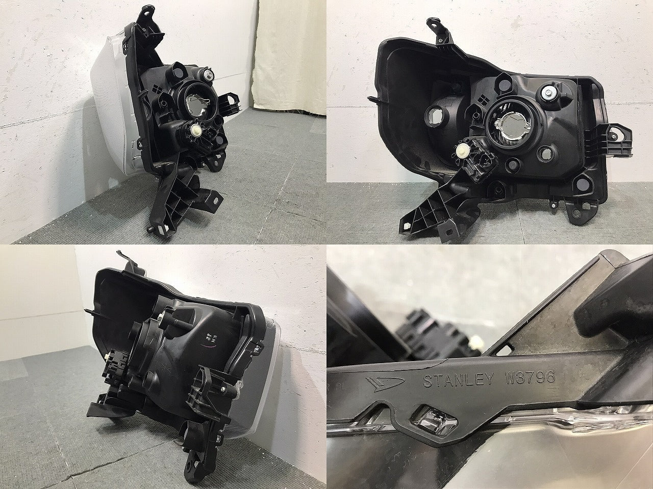ウェイク/WAKE/ピクシスメガ/ハイゼットキャディーLA700S/LA700S/LA700A/LA710A 純正 左ヘッドライト/ハロゲン W3796 811170-B2640(120279)