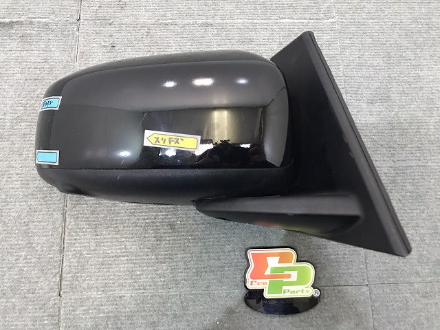 デイズルークスハイウェイスター/ekスペースカスタム/B21A/B11A 純正 右ドアミラー 9線 カメラ付 ISHIZAKI 538/024118 ブラック (120307)