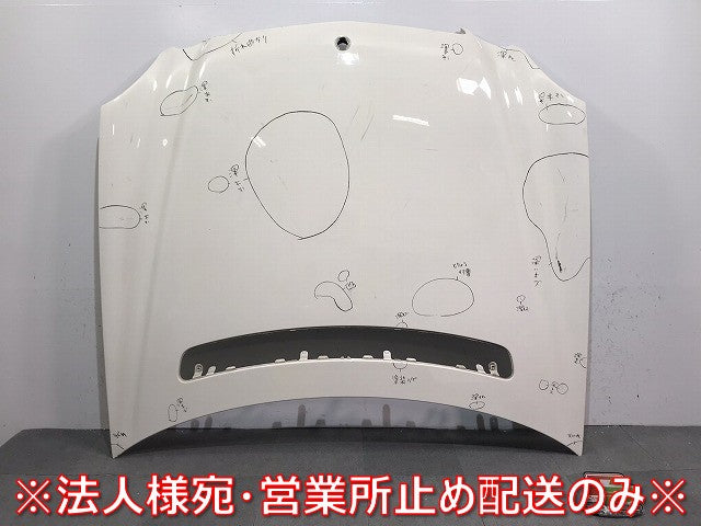 Eクラス/W211 純正 ボンネット/エンジンフード アルミ製 アラバスターホワイト カラーNo.960 メルセデスベンツ Mercedes Benz (120316)