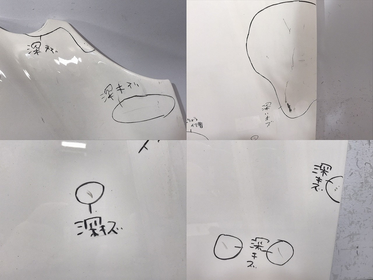 Eクラス/W211 純正 ボンネット/エンジンフード アルミ製 アラバスターホワイト カラーNo.960 メルセデスベンツ Mercedes Benz (120316)