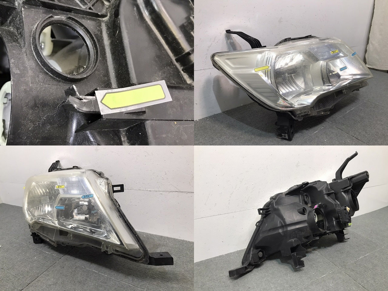 セレナ ハイウェイスター/S/X/G/C26/FPC26/NC26/FNPC26 純正 前期 右ヘッドライト/キセノン HID レベライザー 刻印D 100-23097(120472)