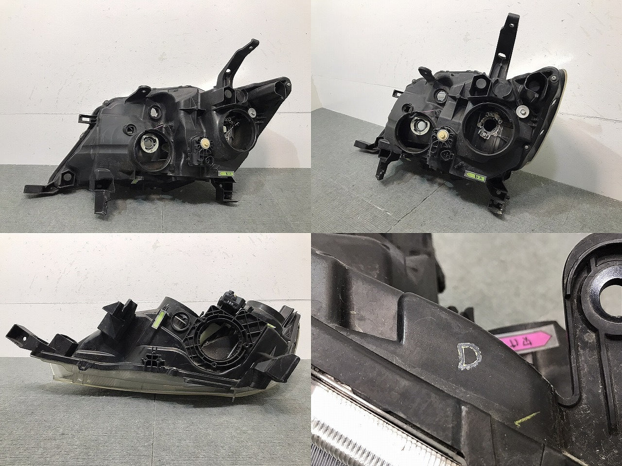 セレナ ハイウェイスター/S/X/G/C26/FPC26/NC26/FNPC26 純正 前期 右ヘッドライト/キセノン HID レベライザー 刻印D 100-23097(120472)