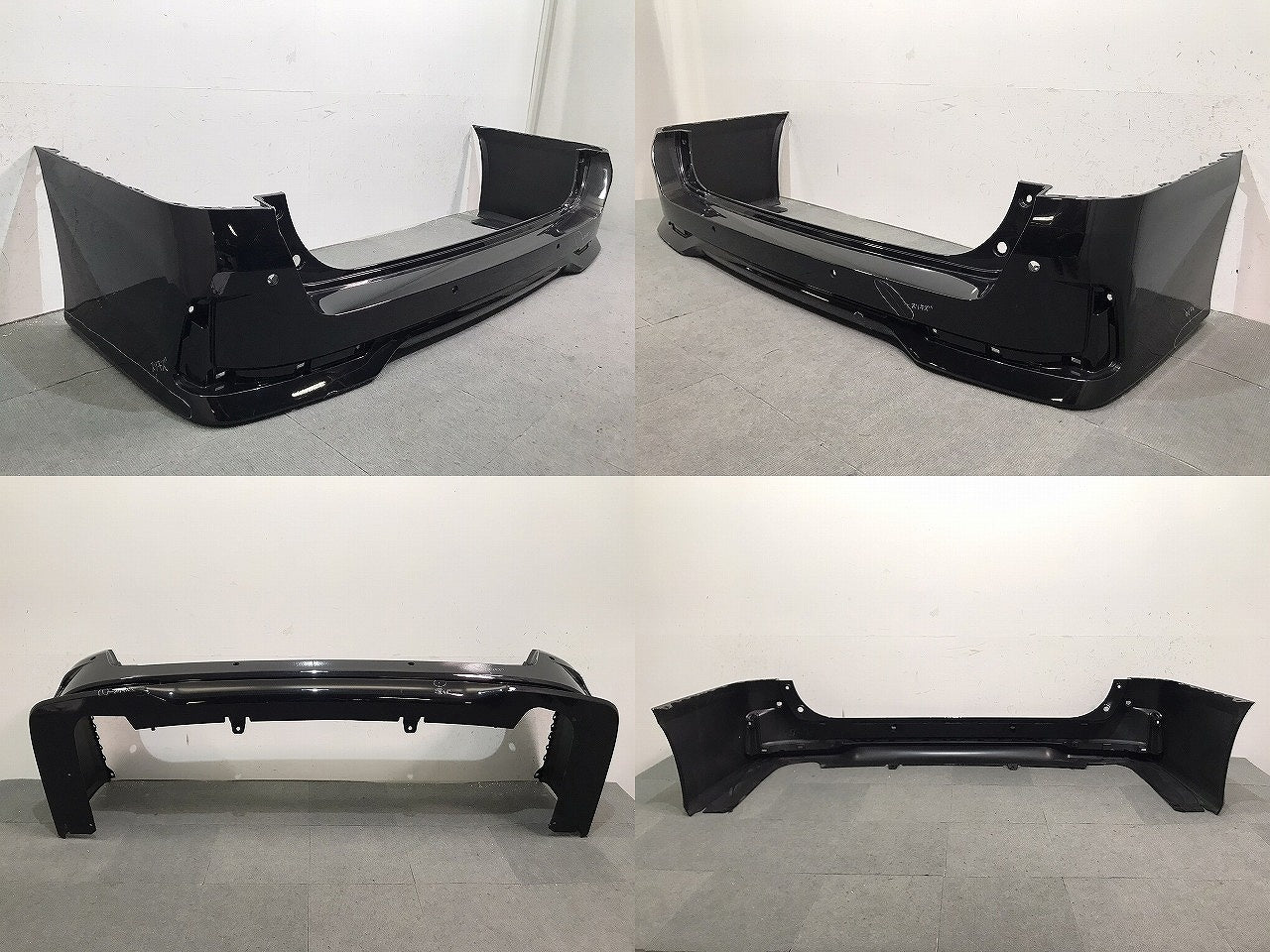 セレナ ハイウェイスター/C27/GC27/GFC27/GNC27/GFNC27 純正 後期 リアバンパー 85022 5TT6H ダイヤモンドブラック カラーNo.G41 (120496)
