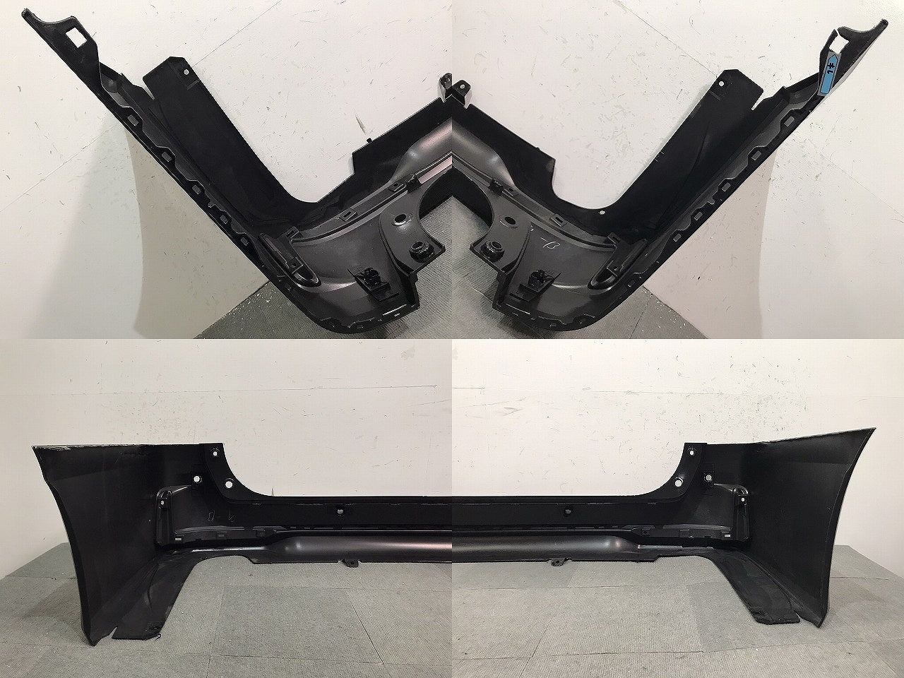 セレナ ハイウェイスター/C27/GC27/GFC27/GNC27/GFNC27 純正 後期 リアバンパー 85022 5TT6H ダイヤモンドブラック カラーNo.G41 (120496)