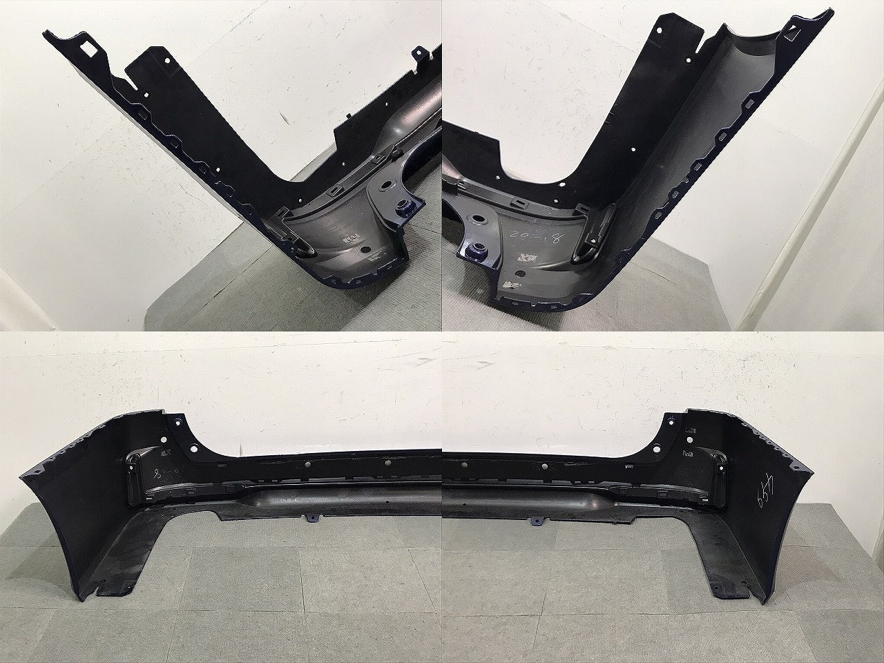セレナ ハイウェイスター/C27/GC27/GFC27/GNC27/GFNC27 後期 純正 リアバンパー 85022 5TT6H アズライトブルー カラーNo.RBR 日産 (120592)