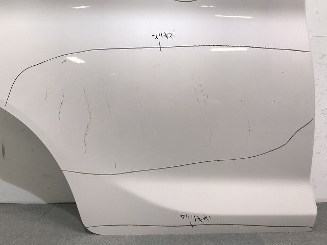 デイズ/EKワゴン/B21W/B11W 純正 右リア ドア バイザー付 ホワイトパール(3コートパール) カラーNo.SLN 日産 (120635)