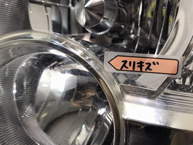 ムーヴコンテ カスタム/ピクシススペース カスタム/L575S/L585/L575A/L585 純正 左ヘッドライト ハロゲン レベライザー 100-51966 (120691)