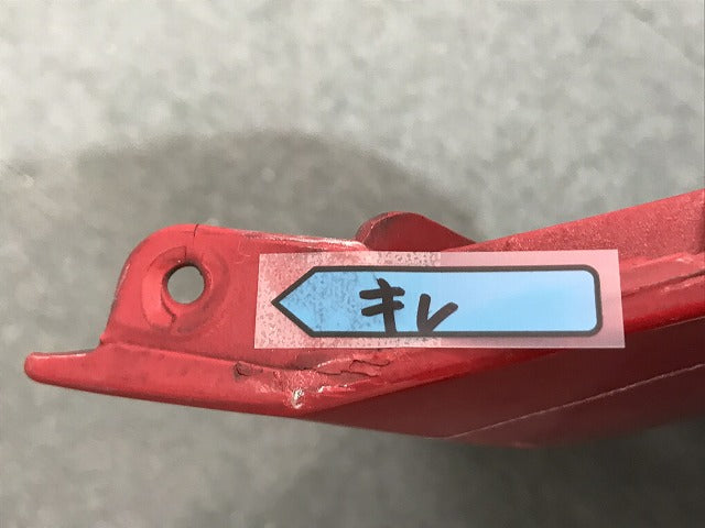 ゴルフ5/GOLFⅤ/1K系/1KBAG/1KBLP/1KBLX/1KBMY/1KBUGF/1KBYD 純正 前期 フロントバンパー 1K0 807 221 B トルネードレッド G2(120773)