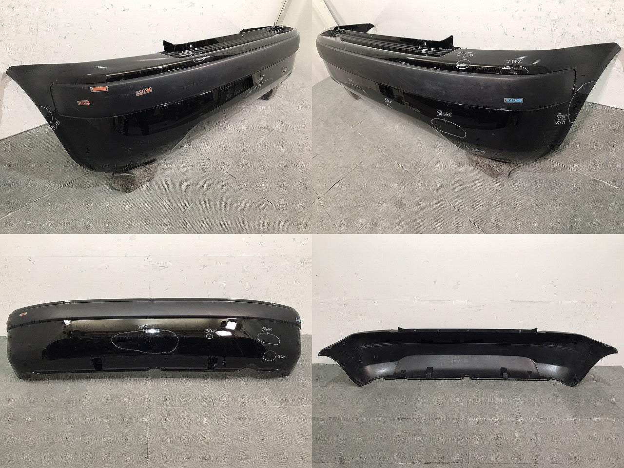 ロゴ LOGO/GA3/GA5 純正 前期 リアバンパー 71501-S50-ZZ00 ブラック メタリック NH503P or NH592P ホンダ HONDA (120810)