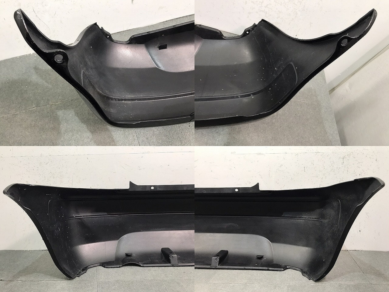 ロゴ LOGO/GA3/GA5 純正 前期 リアバンパー 71501-S50-ZZ00 ブラック メタリック NH503P or NH592P ホンダ HONDA (120810)