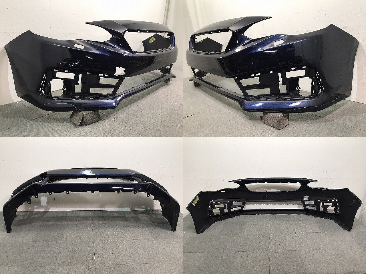 インプレッサ G4/インプレッサ スポーツ/GT2/GT3/GT6/GT7/GK2/GK3/GK6/GK7 純正 後期 フロントバンパー 57704FL020 カラーNo.M2Y (120952)