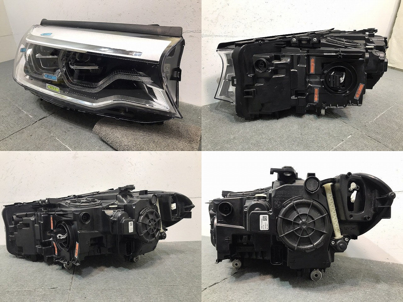 5シリーズ/G30/G31 純正 右ヘッドライト/ランプ AFS付 LED 1039.714.0006/7439212-01 BMW (121005)