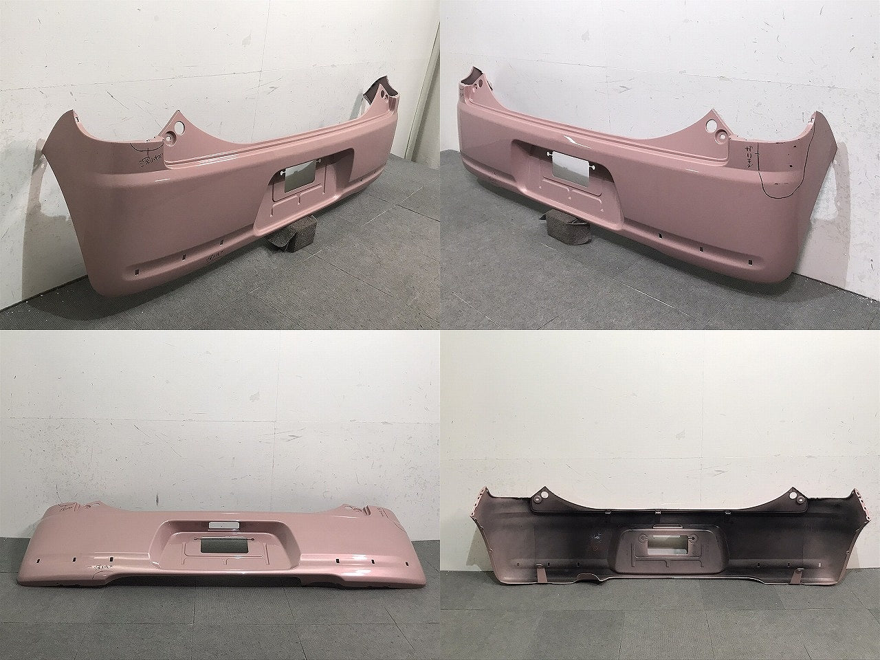 ミラ ココア COCOA/L675S/L685S 純正 リアバンパー 52159-B2500 ムースピンクパール カラーNo.R65 ダイハツ DAIHATSU (121059)