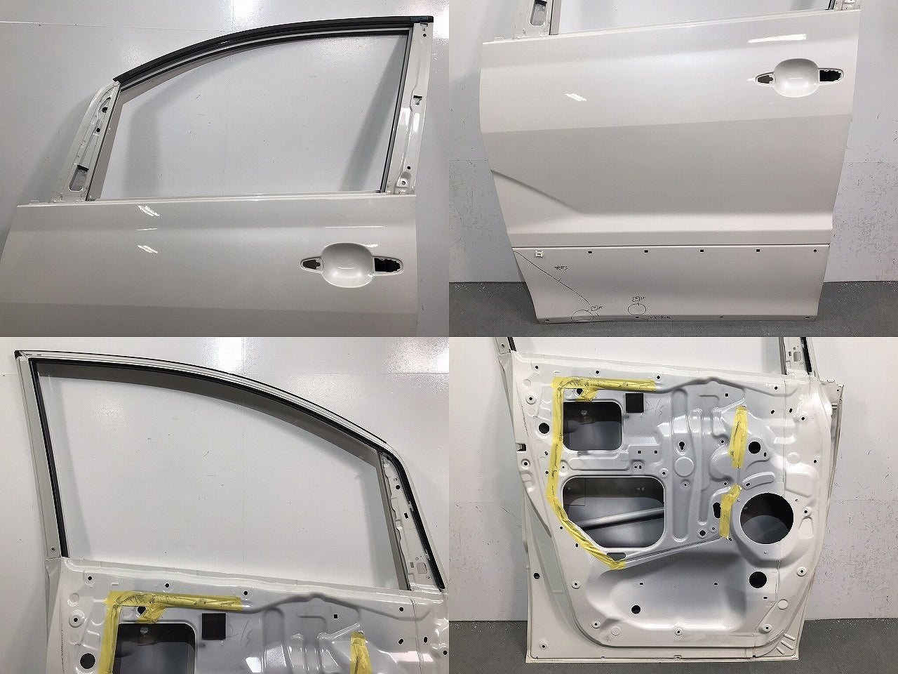 アルファード ALPHARD/10系/ANH10W/ANH15W/MNH10W/MNH15W 純正 左フロントドア ホワイトパール 042 or 070 トヨタ TOYOTA (121243)