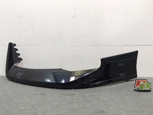 プリウス/ZVW50/ZVW51/ZVW55 純正 後期 左フロントバンパー スポイラー 純正オプション/OP 08154-47080 ブラック トヨタ (121350)