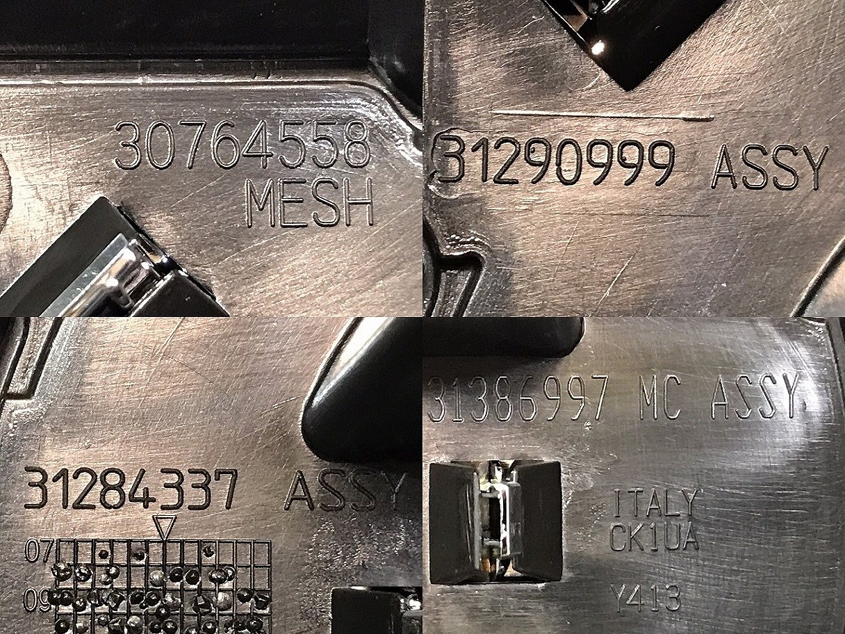 新品 XC60/DB系/2009-2013 純正 前期 フロントグリル 31290999/31284337/31386997/30764558 V31290999 ボルボ (121383)