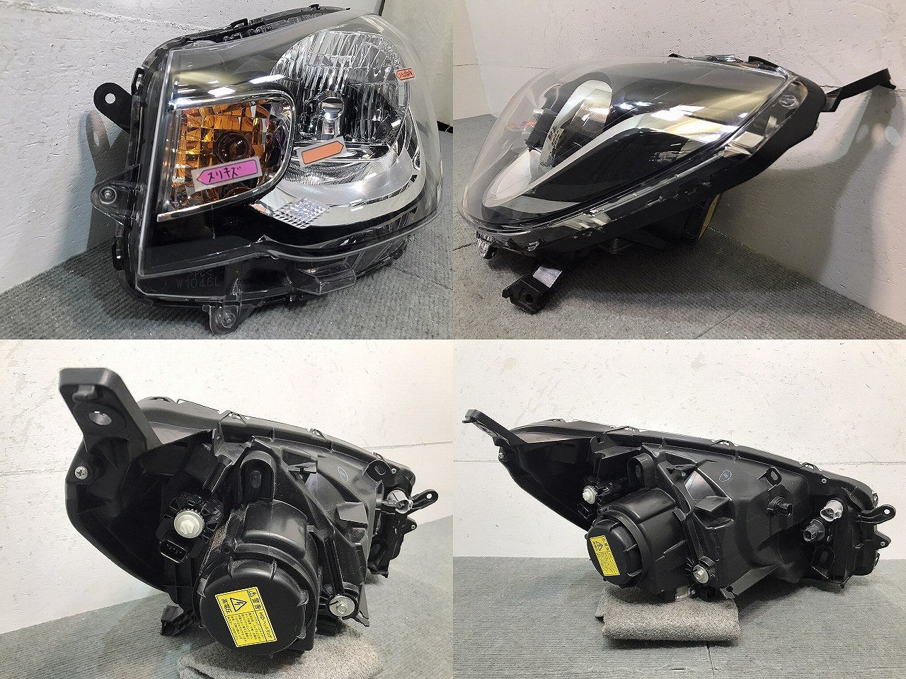 eKワゴン/B11W 純正 後期 左ヘッドライト/ランプ キセノン HID レベライザー バラスト STANLEY W3236 三菱 (121404)