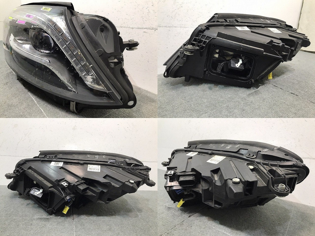 Sクラス/W222 純正 前期 右ヘッドライト/ランプ LED AL Automotive Lighting A 222 820 07 59/A2228200759 メルセデスベンツ (121410)