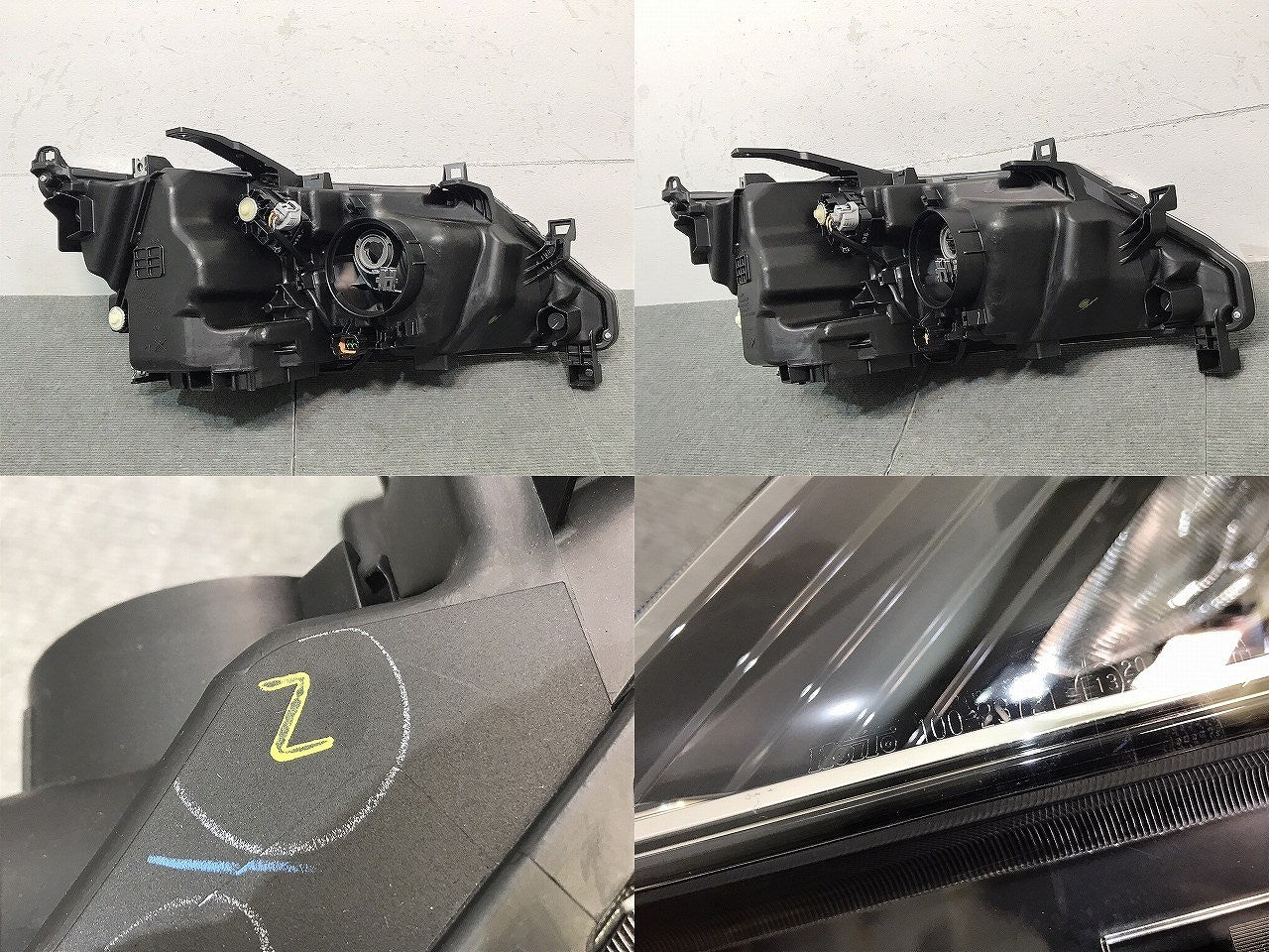 セレナ ハイウェイスター/C27/GC27/GFC27/GNC27/GFNC27 純正 前期 左ヘッドライト/ランプ LED レベライザー 刻印Z KOITO 100-23721(121434)