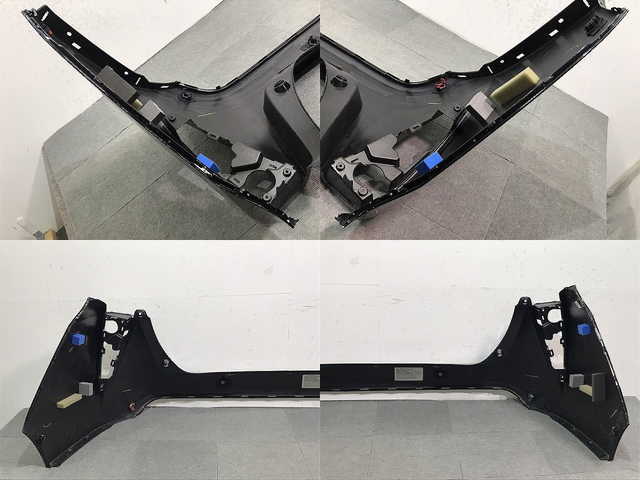プリウス PRIUS/ZVW50/ZVW51/ZVW55 純正 前期 リアバンパー 52159-47110/30 アティチュードブラックマイカ カラーNo.218 トヨタ (121453)