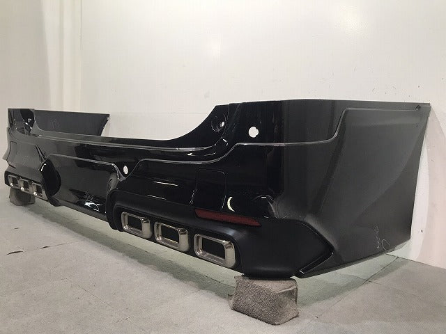 ジャンク!アルファード/ヴェルファイア 30系/AGH30W/AGH35W/GGH30W/GGH35W 純正 リア バンパー スポイラー 付 TRD 52159-58160/70(121470)