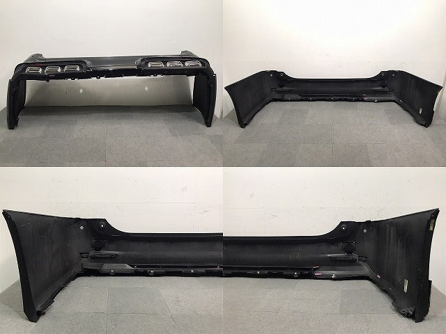 ジャンク!アルファード/ヴェルファイア 30系/AGH30W/AGH35W/GGH30W/GGH35W 純正 リア バンパー スポイラー 付 TRD 52159-58160/70(121470)