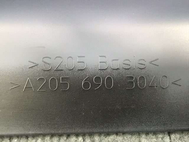 新品! Cクラス/W205 2014-2020 純正 右サイドステップ/サイドスカート A205 690 3040/0240 A20569802549999 未塗装 ベンツ (121478)