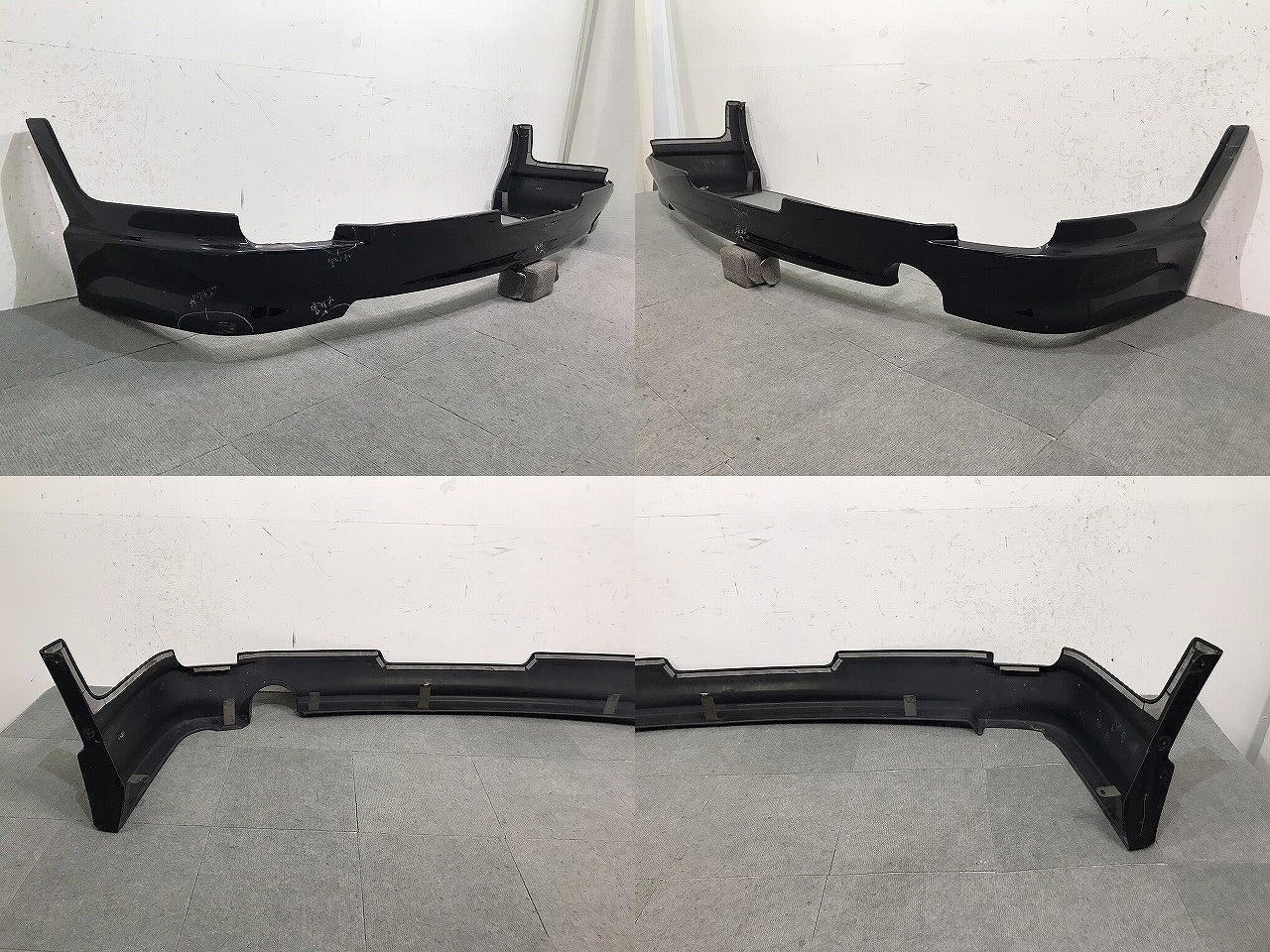 デリカD:5/D5/CV4W/CV5W ローデスト 純正 リアスポイラー 純正オプション RT180670ZZ MZ574697 ブラックマイカ カラーNo.X24 三菱 (121556)