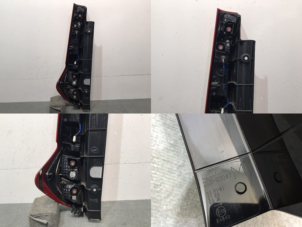 ルーミー/カスタム/M900A/M910A 純正 前期 右テールランプ/ライト/レンズ  LED KOITO 220-69047 81551-B1190 トヨタ (121558)