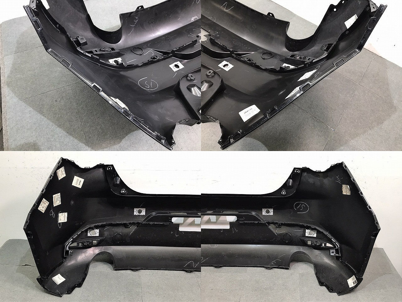 MAZDA3/マツダ3/BP5P/BP8P/BPFP/BPEP 純正 リアバンパー B0S1-50221/BCKN-50222 ジェットブラックマイカ カラーNo.41W マツダ (121611)