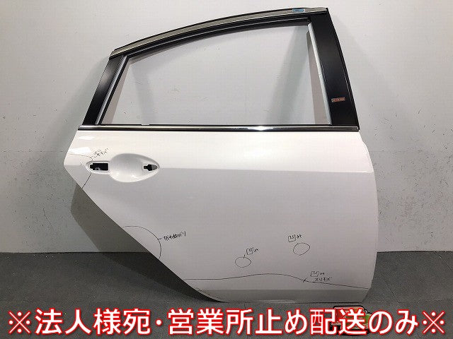 アテンザ スポーツ/GH5AS/GH5FS/GHEFS 純正 右リアドア クリスタルホワイトパールマイカ カラーNo.34K マツダ MAZDA (121628)