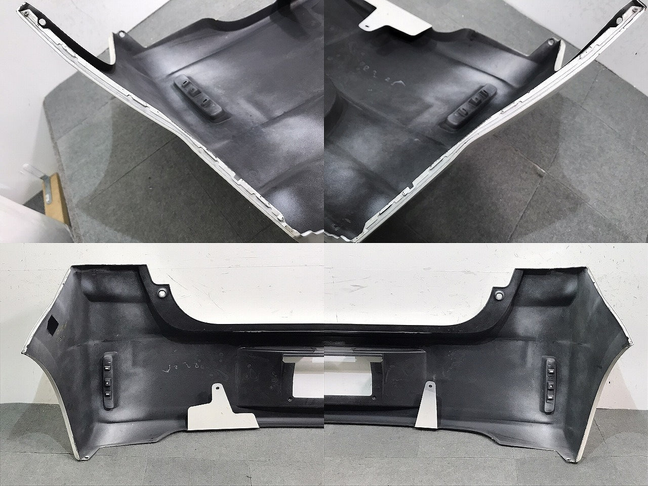 スペイド/140系/NSP140/NCP141/NCP145/NSP141 純正 リアバンパー 52159-52800 ホワイトパールクリスタルシャイン No.070 トヨタ (121670)