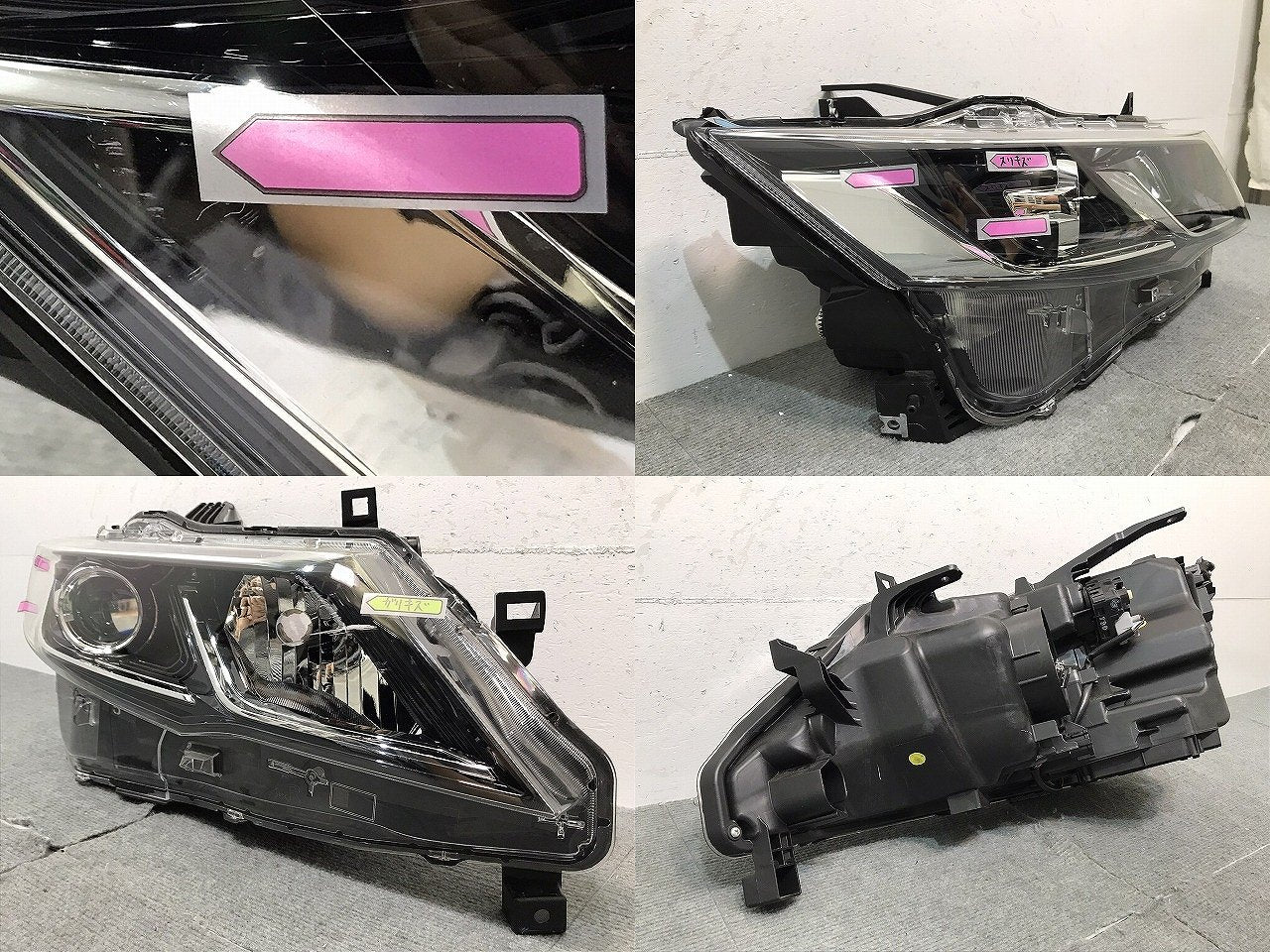 セレナ ハイウェイスター/XV/X/G/C27/GC/GFC/GNC/GFNC27 純正 前期 右ヘッドライト LED レベライザー 刻印Z 100-23721 26025-5TF5A(121688)