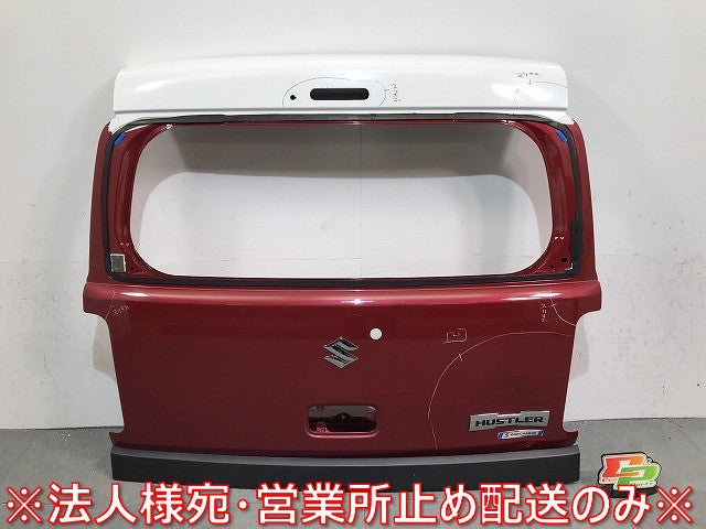 ハスラー/フレアクロスオーバー/MR31S/MR41S/MS31S/MS41S 純正 リアゲート/ハッチ/バックドア フェニックスレッド(2トーン) B3G (121700)