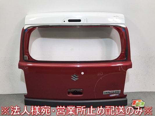 ハスラー/フレアクロスオーバー/MR31S/MR41S/MS31S/MS41S 純正 リアゲート/ハッチ/バックドア フェニックスレッド(2トーン) B3G (121700)